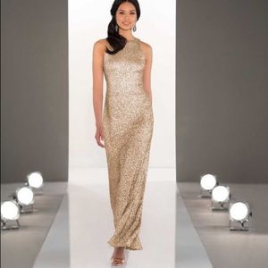 Gold SORELLA VITA Dress - bridesmaid, prom, etc.!